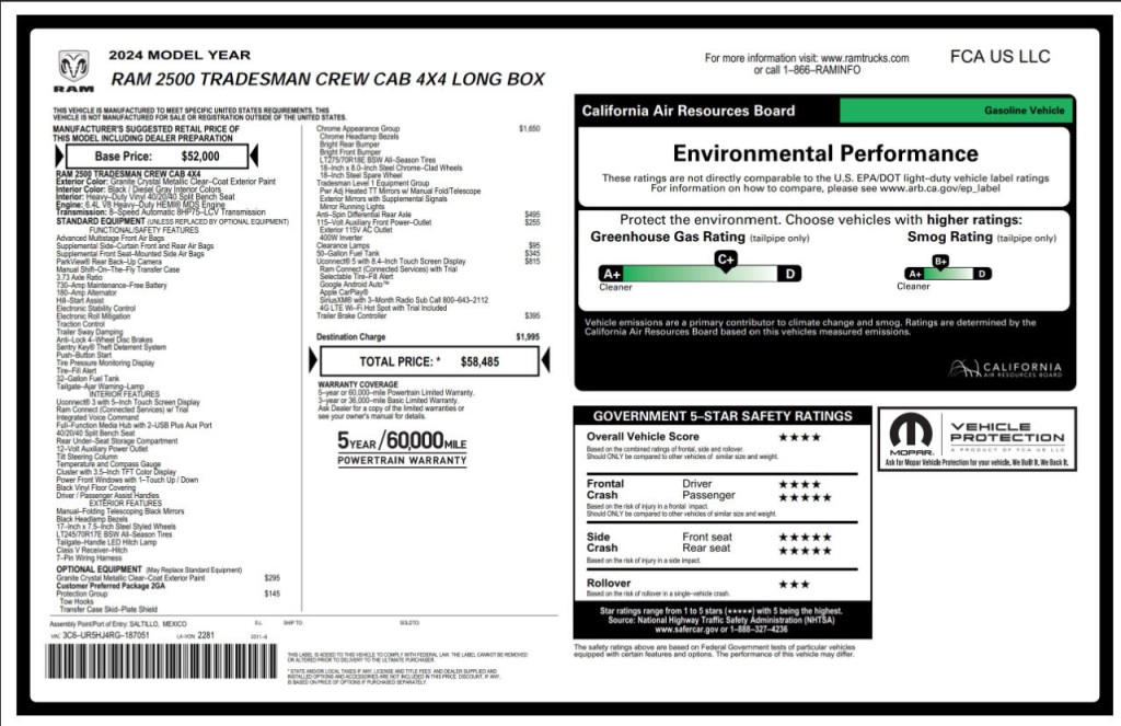 2024 RAM 2500 Image 4