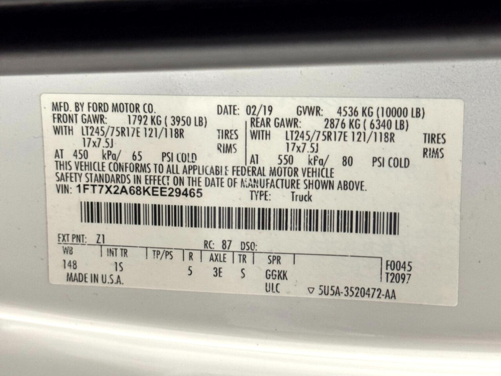 2019 Ford F-250 Image 53