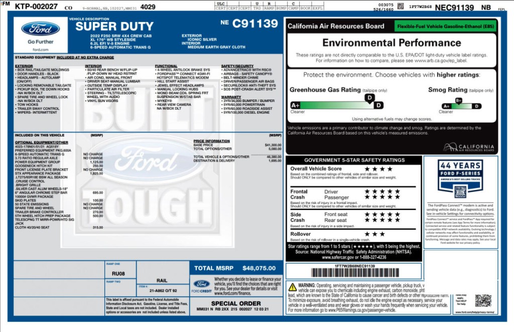 2022 Ford F-250 Image 6