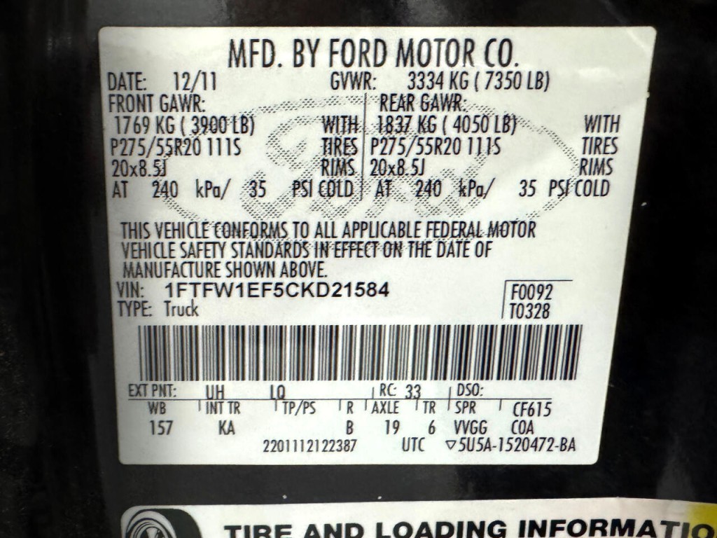 2012 Ford F-150 Image 5