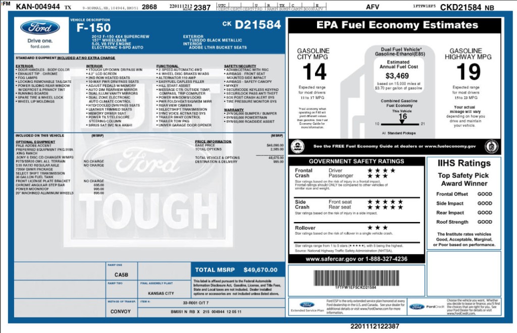 2012 Ford F-150 Image 4