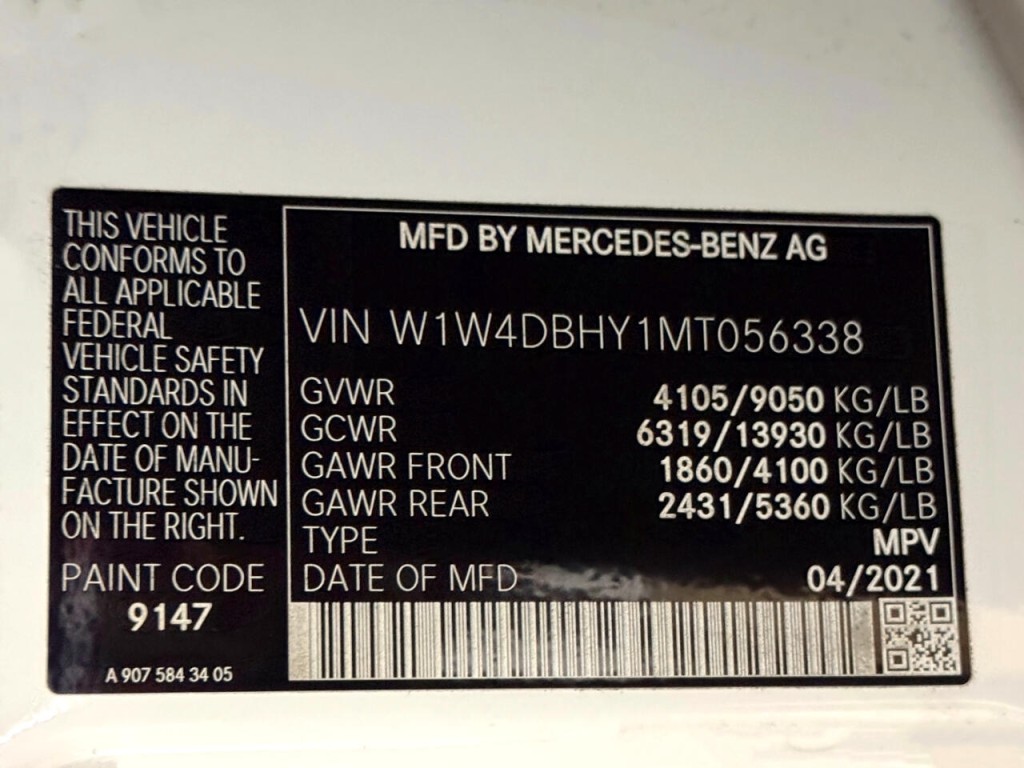 2021 Mercedes-Benz Sprinter Cargo Image 6