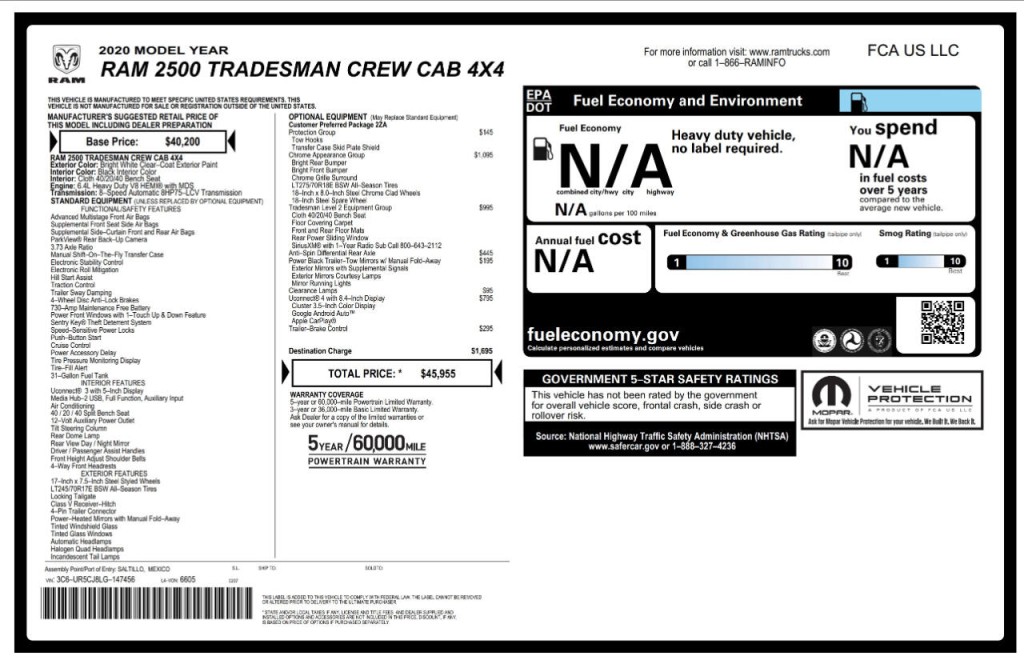 2020 RAM 2500 Image 4
