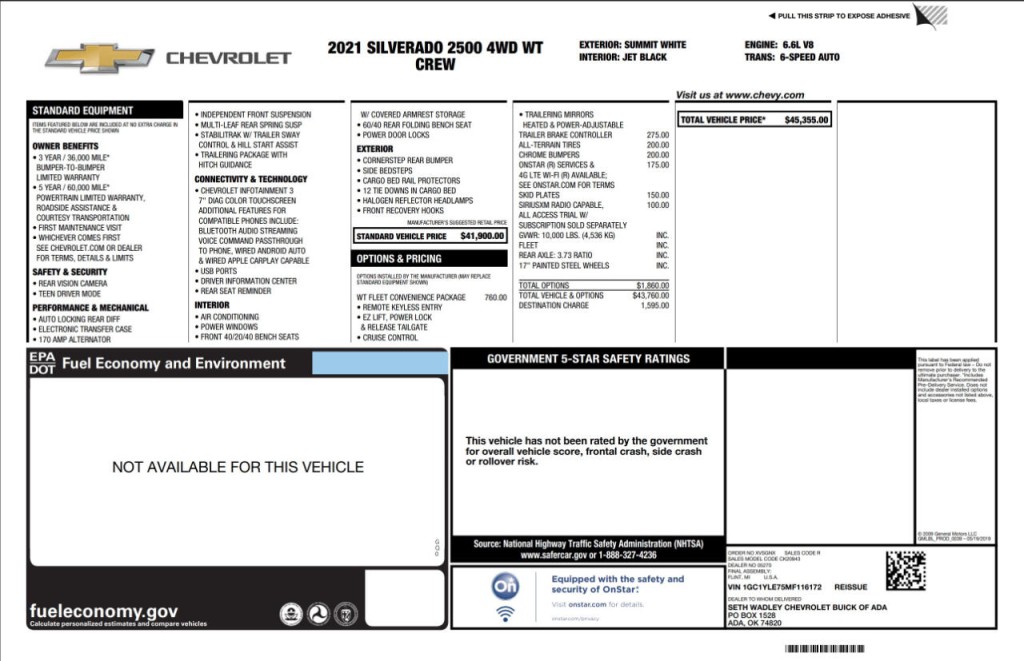 2021 Chevrolet Silverado 1500 Image 4