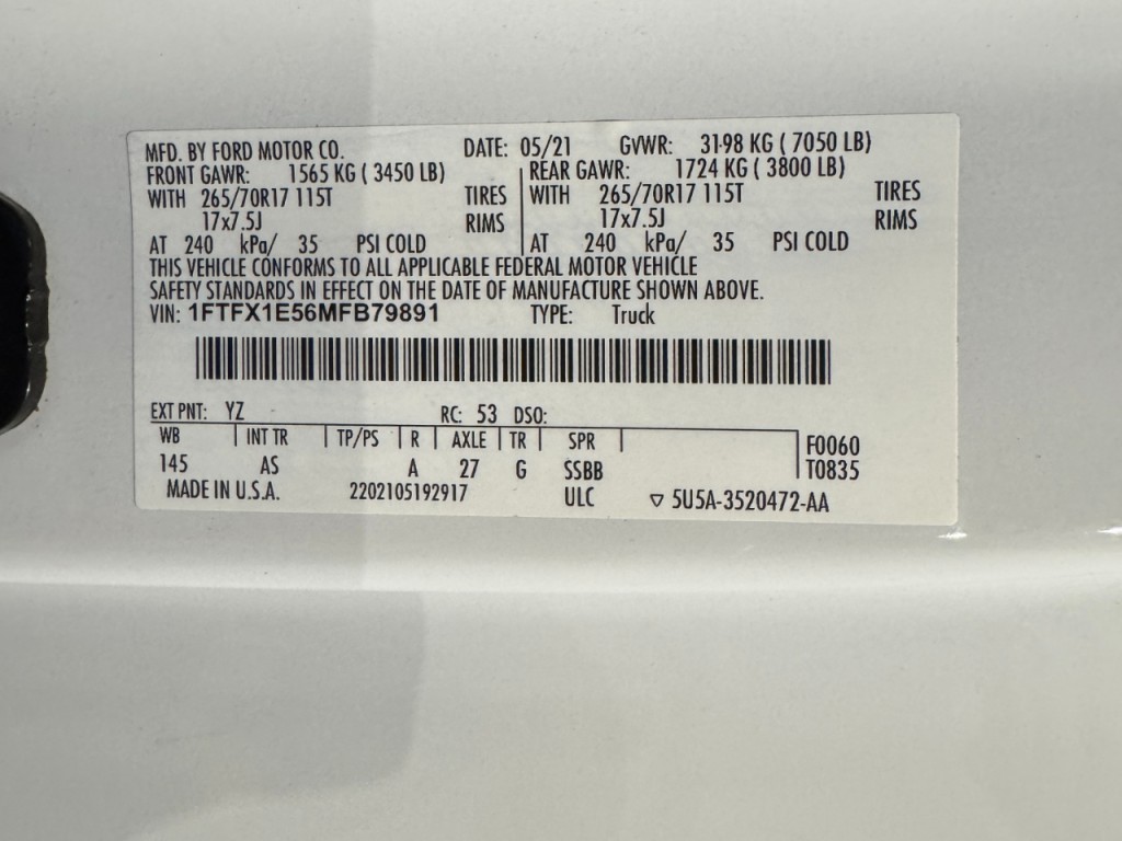 2021 Ford F-150 Image 56