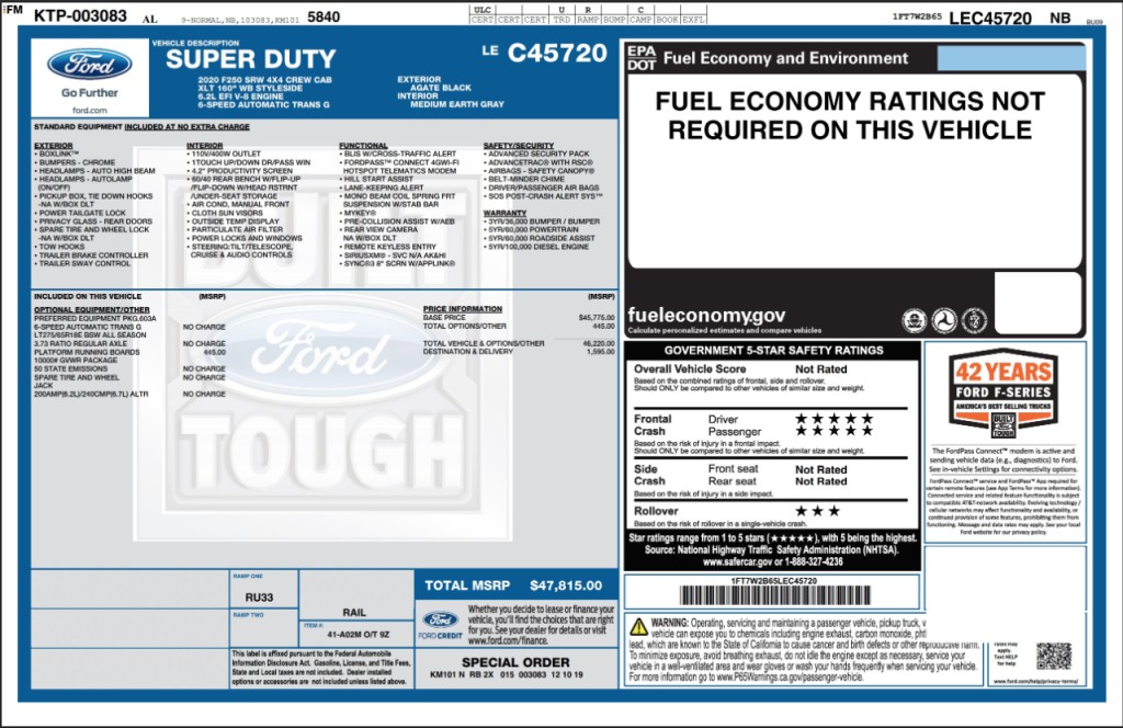 2020 Ford F-250 Image 5