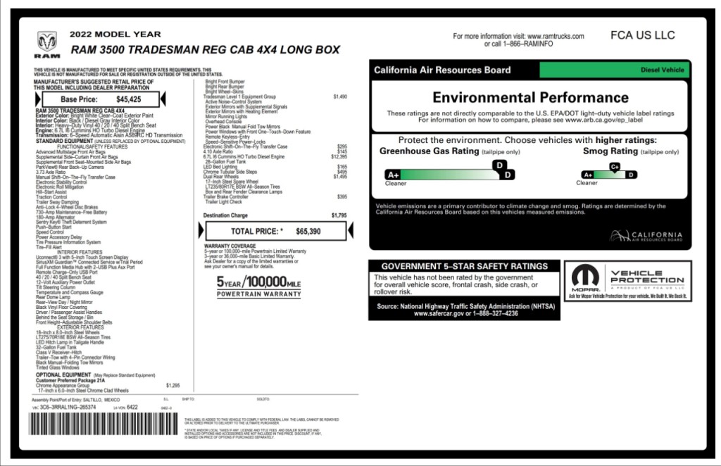 2022 RAM 3500 Image 31