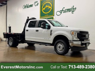 Image for 2020 Ford F-350 XL CREWCAB 9FT FLATBED 6.7L DIESEL PTO 1OWNER ID: 6874695