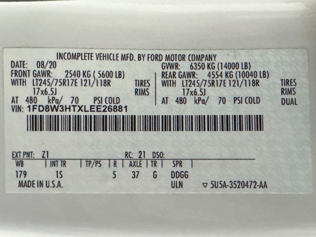 2020 Ford F-350 Image 62