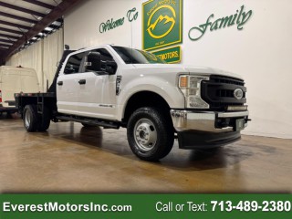 Image for 2020 Ford F-350 XL CREWCAB 9FT FLATBED 6.7L DIESEL PTO 1OWNER ID: 6874695