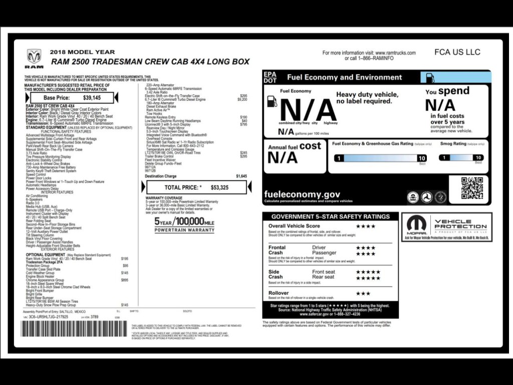 2018 RAM 2500 Image 3