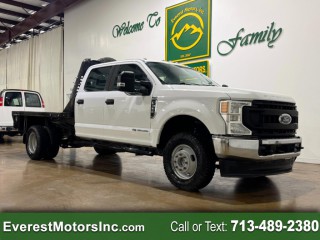 Image for 2020 Ford F-350 XL CREWCAB 9FT FLATBED 6.7L DIESEL PTO 1OWNER ID: 6876476