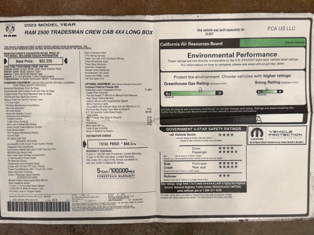 2023 RAM 2500 Image 58