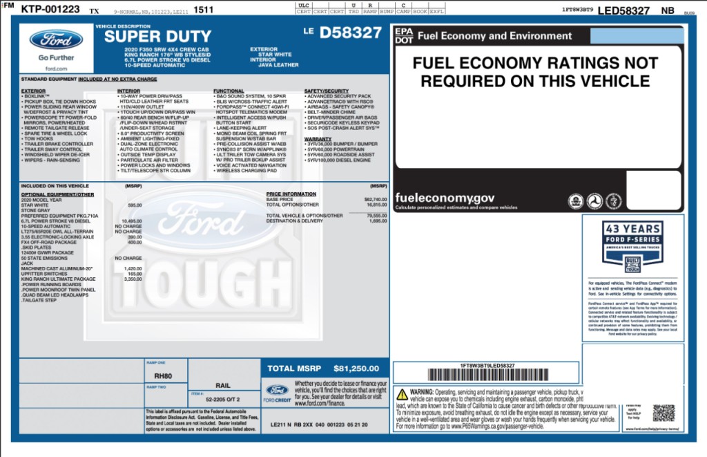2020 Ford F-350 Image 4