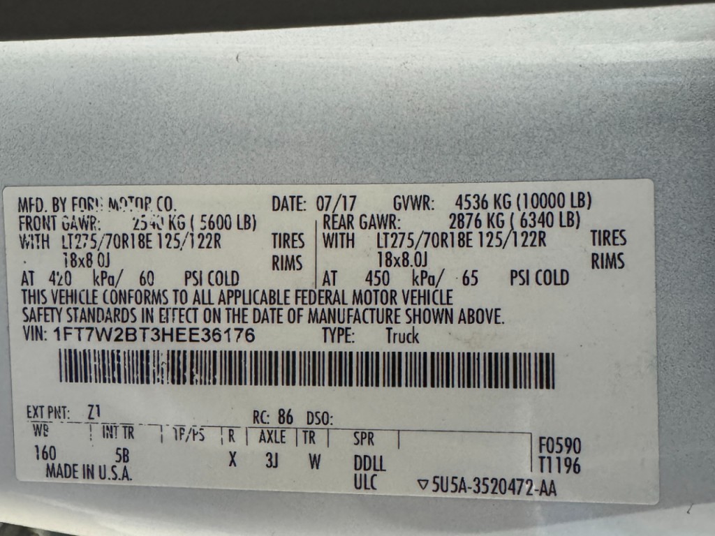 2017 Ford F-250 Image 36