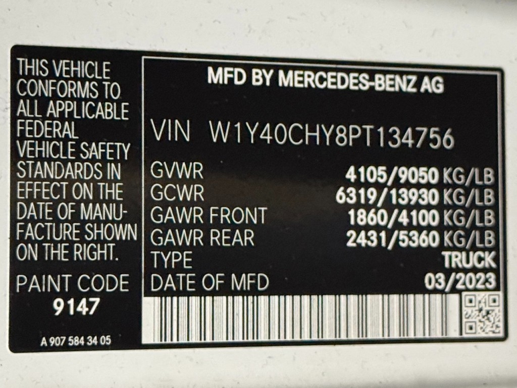 2023 Mercedes-Benz Sprinter Cargo Image 23