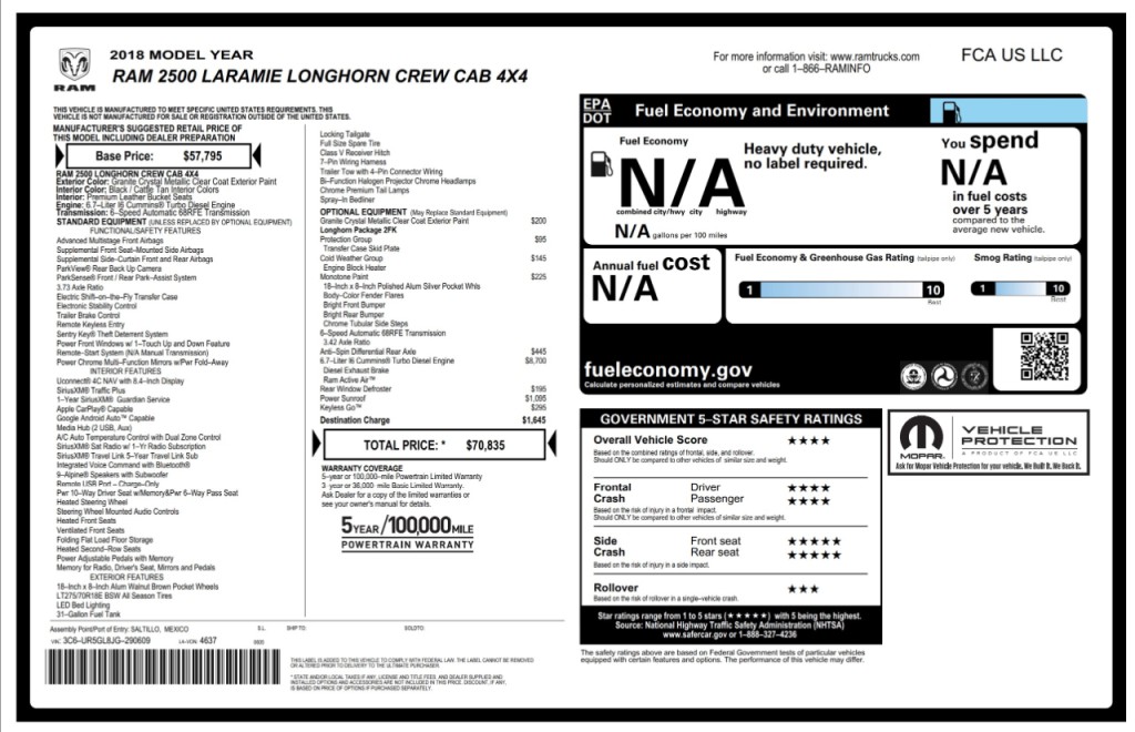 2018 RAM 2500 Image 4