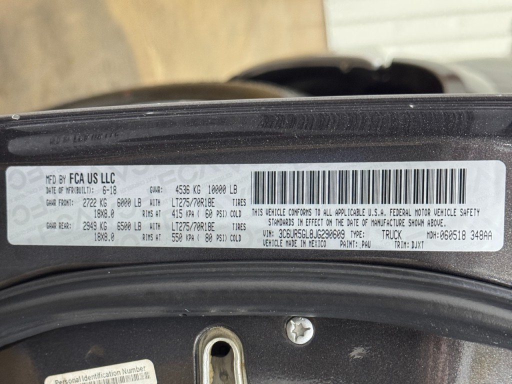 2018 RAM 2500 Image 71