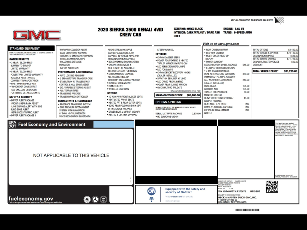 2020 GMC Sierra 3500 Image 4