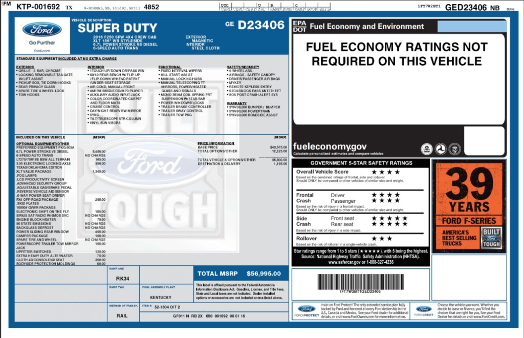 2016 Ford F-250 Image 4
