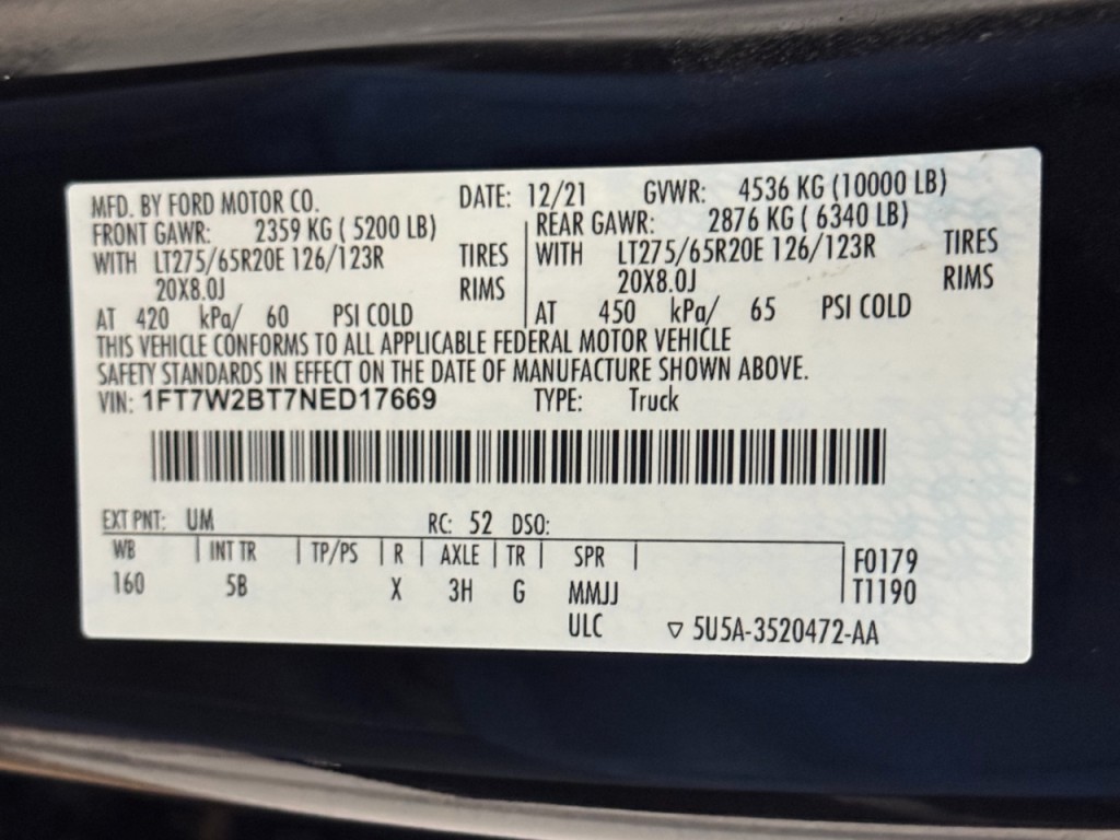 2022 Ford F-250 Image 75