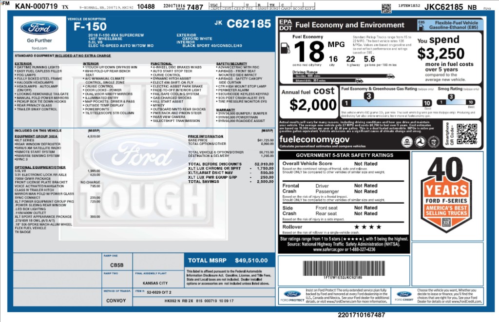 2018 Ford F-150 Image 4