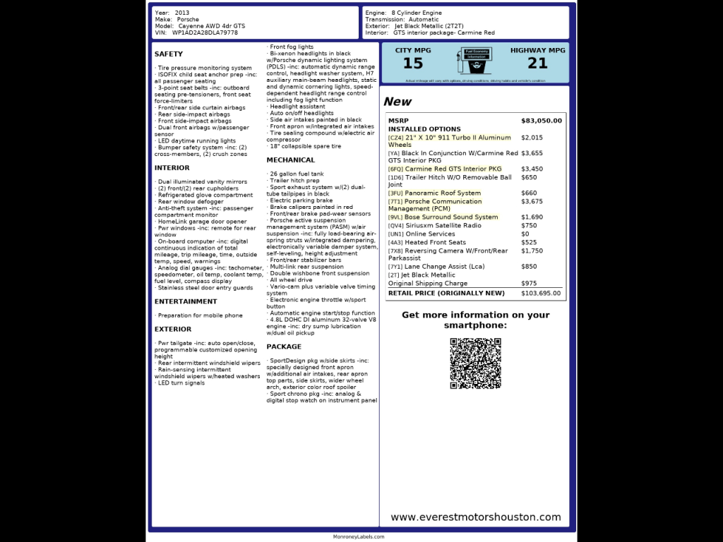 2013 Porsche Cayenne Image 23