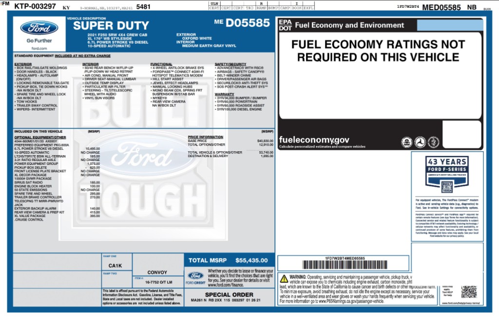 2021 Ford F-250 Image 4