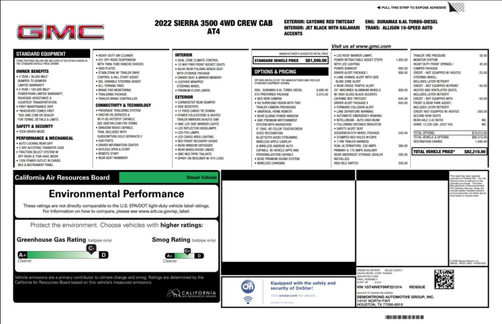 2022 GMC Sierra 3500 Image 37