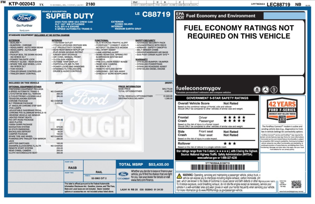 2020 Ford F-250 Image 4