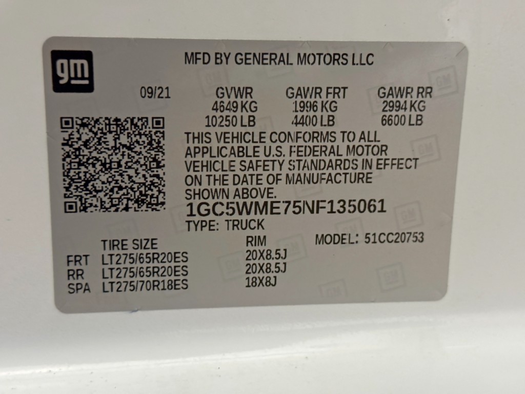 2022 Chevrolet Silverado 1500 Image 57