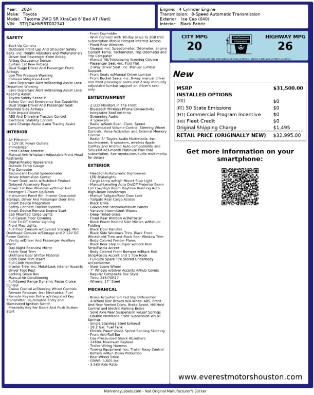 2024 Toyota Tacoma Image 60