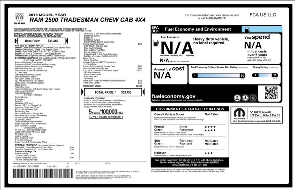 2018 RAM 2500 Image 4