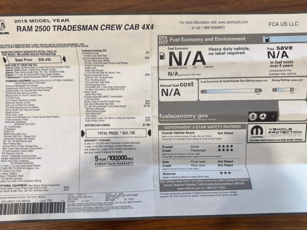 2018 RAM 2500 Image 18