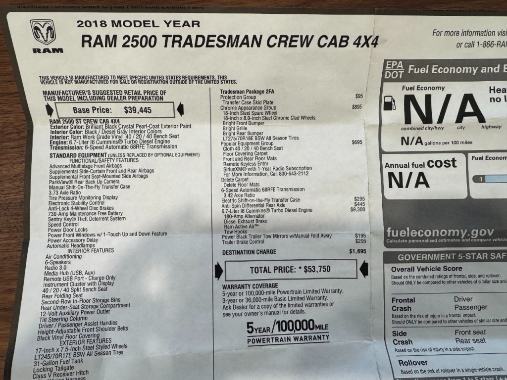 2018 RAM 2500 Image 19