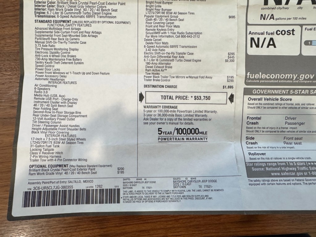 2018 RAM 2500 Image 60