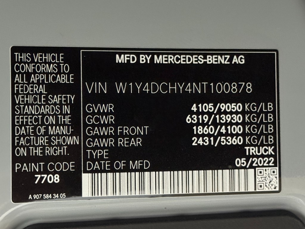 2022 Mercedes-Benz Sprinter Cargo Image 16