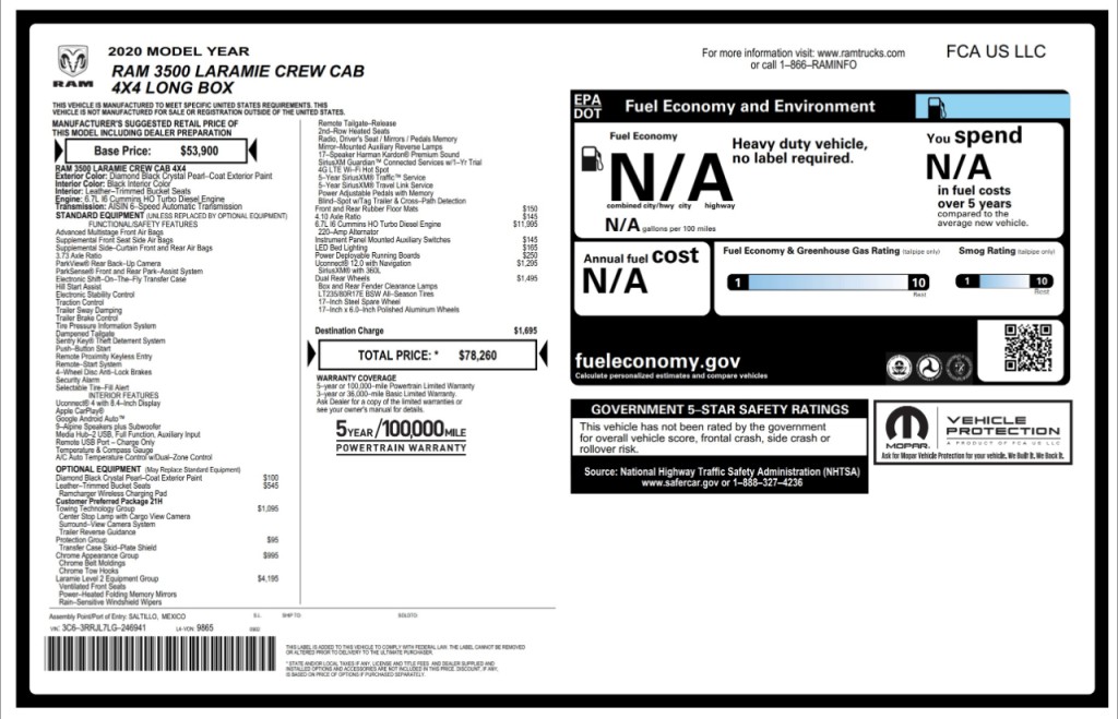 2020 RAM 3500 Image 4