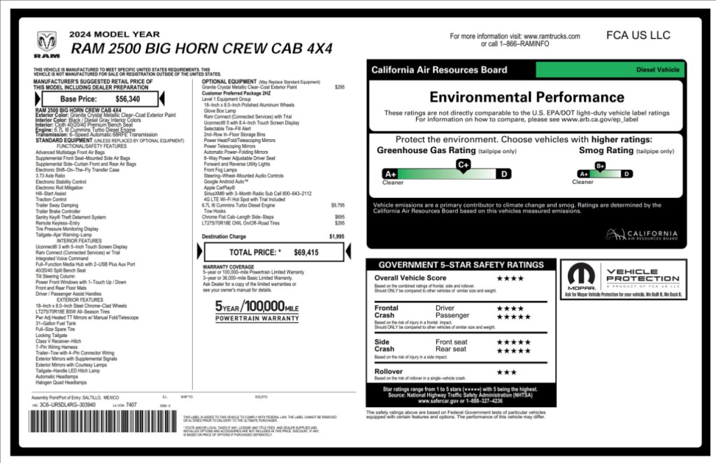 2024 RAM 2500 Image 4