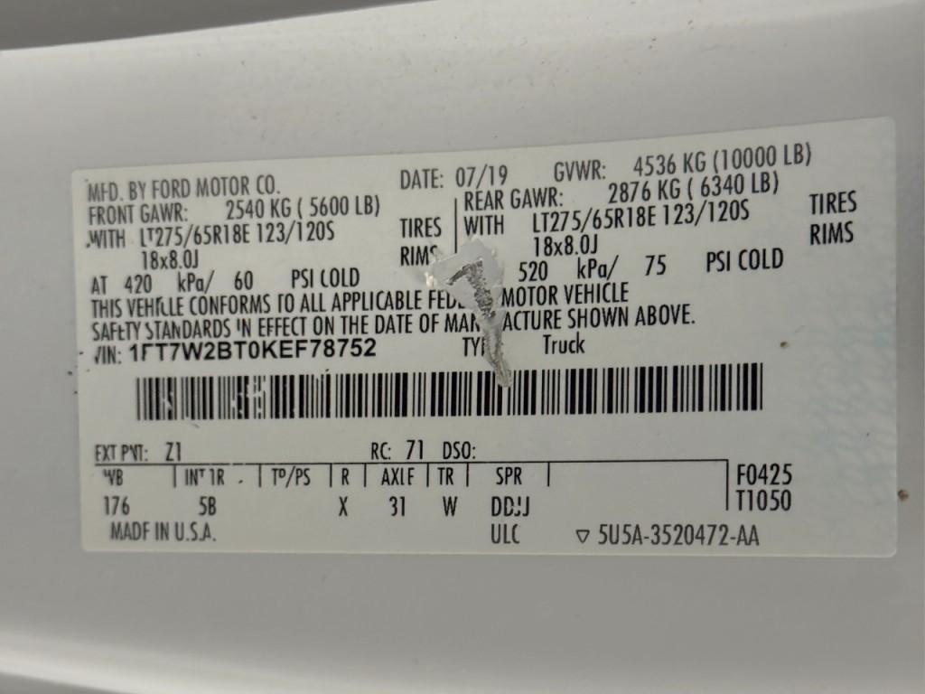 2019 Ford F-250 Image 53