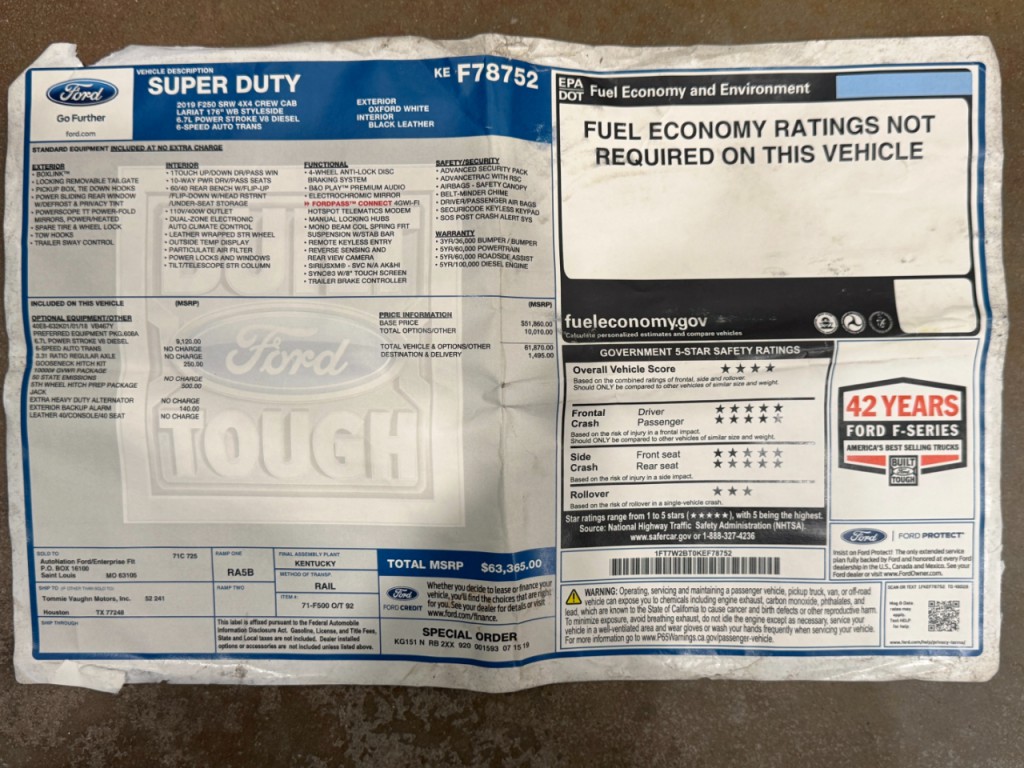 2019 Ford F-250 Image 54