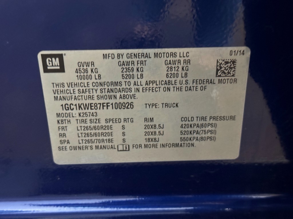 2015 Chevrolet Silverado 1500 Image 56