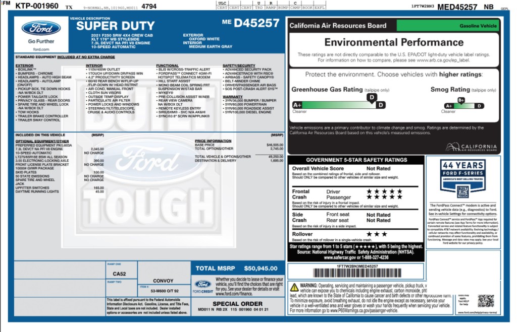 2021 Ford F-250 Image 4