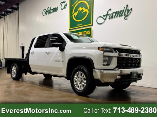 Image for 2022 Chevrolet Silverado 1500 LT CREWCAB 9FT FLATBED 6.6L DIESEL 1OWNER ID: 6977453