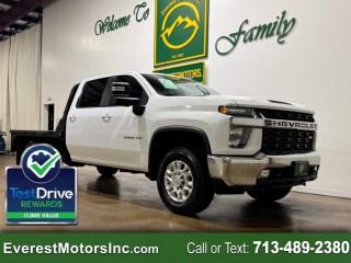 Image for 2022 Chevrolet Silverado 1500 LT CREWCAB 9FT FLATBED 6.6L DIESEL 1OWNER ID: 6977453