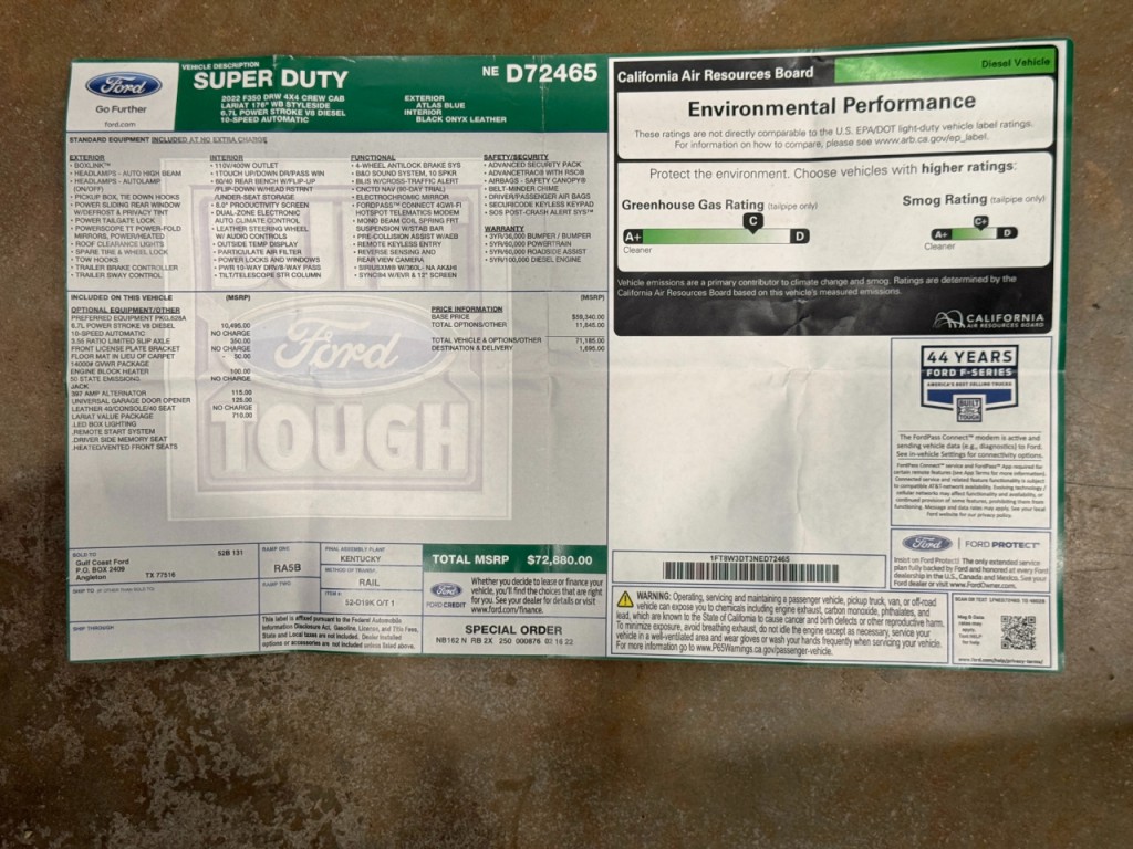 2022 Ford F-350 Image 70
