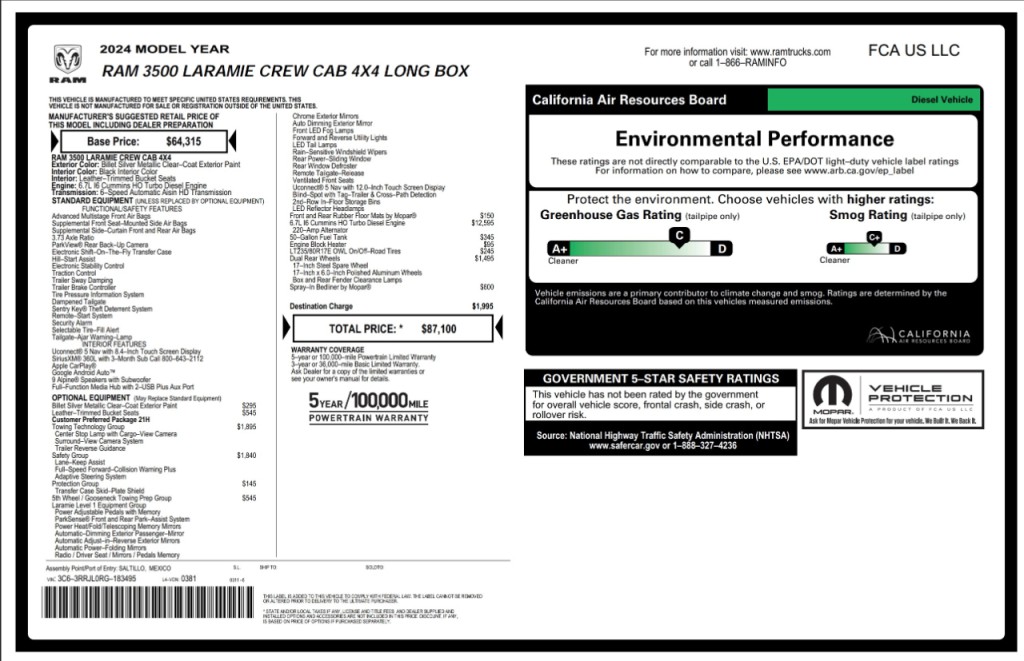 2024 RAM 3500 Image 4
