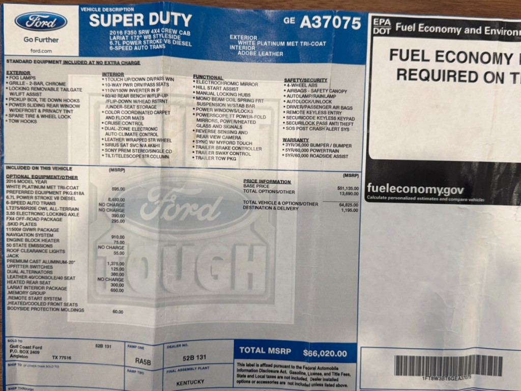 2016 Ford F-350 Image 32