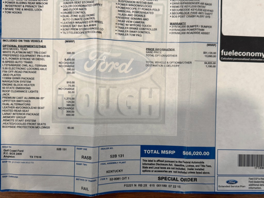 2016 Ford F-350 Image 34