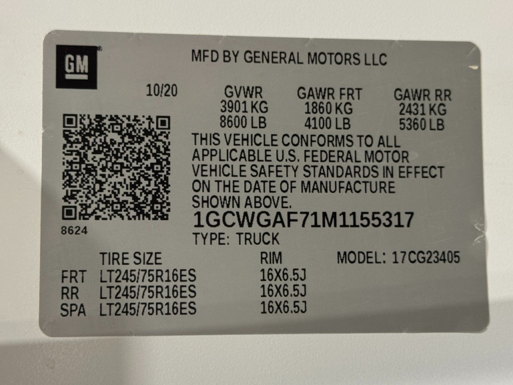 2021 Chevrolet Express Image 46